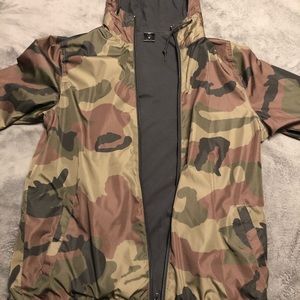 Zine Camo Windbreaker Jacket